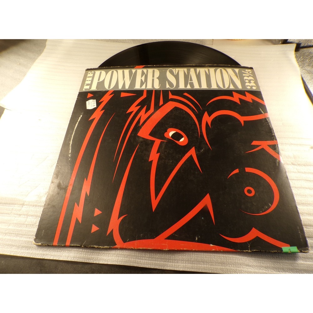 The Power Station Self Titled Vinyl LP 1985 SJ-12380 Robert Palmer Duran Duran